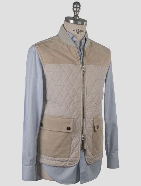 Isaia Isaia White Wool Pa Gilet White 001