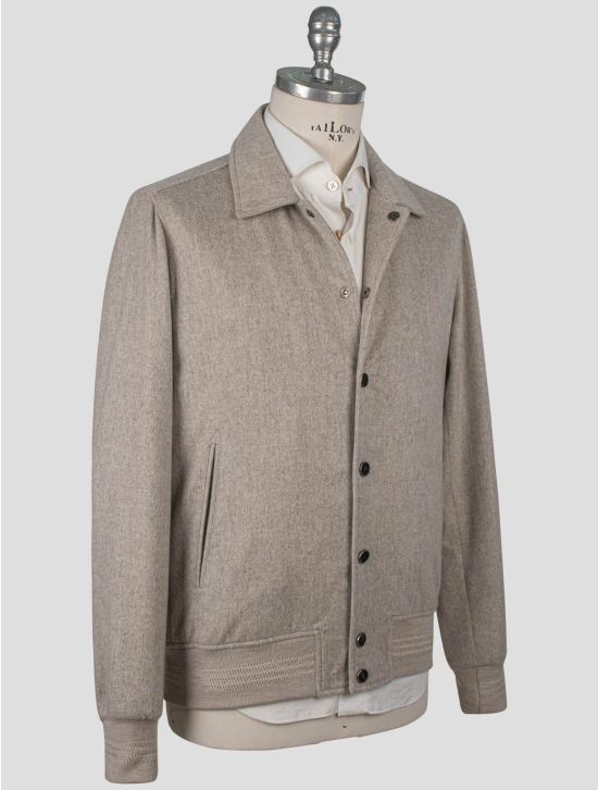 Isaia Isaia Gray Cashmere Coat Gray 001