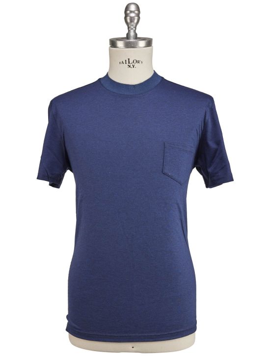 Luigi Borrelli Luigi Borrelli Blue Cotton T-Shirt Blue 000