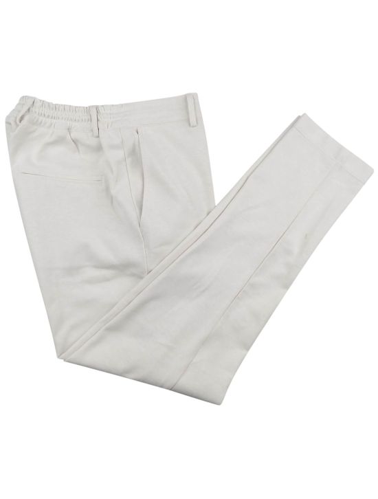 Luigi Borrelli Luigi Borrelli White Cotton Pant White 000