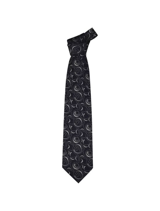 Zilli Zilli Gray Silk Tie Gray 000