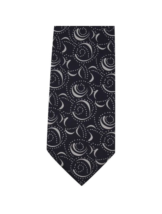 Zilli Zilli Gray Silk Tie Gray 001