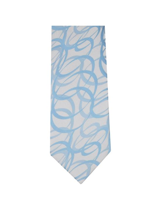 Zilli Zilli Light Blue Silk Tie Light Blue 001