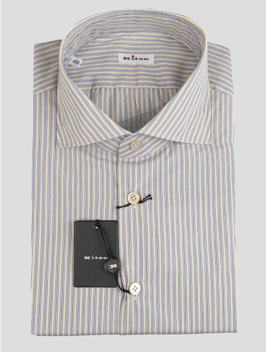 Kiton Kiton Multicolor Cotton Shirt Multicolor 000