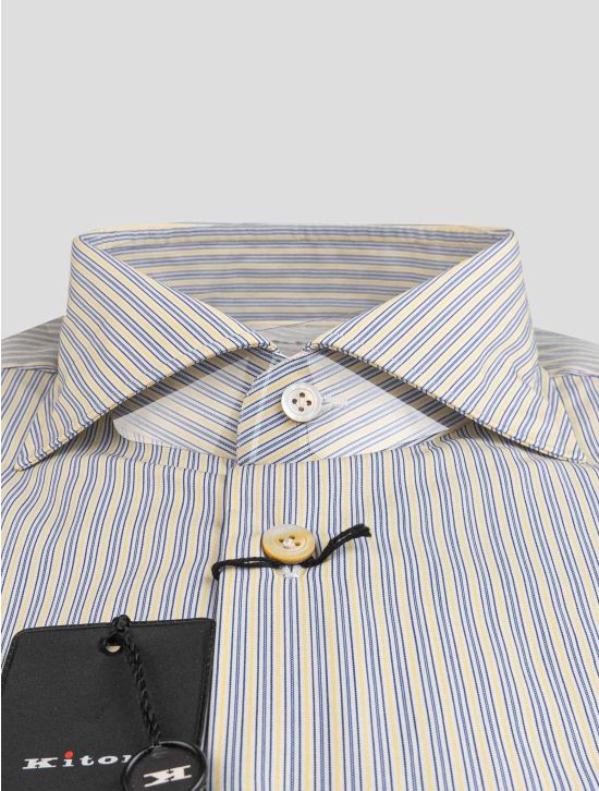 Kiton Kiton Multicolor Cotton Shirt Multicolor 001