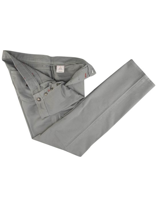 Isaia Isaia Gray Cotton Ea Jeans Gray 001