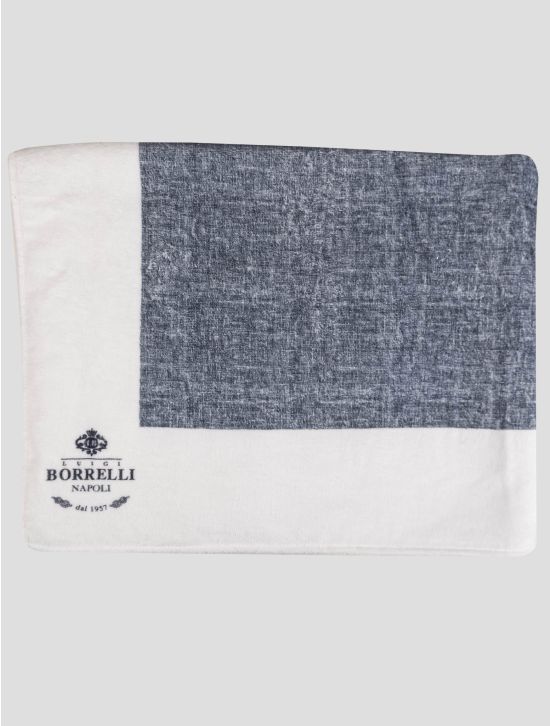 Luigi Borrelli Luigi Borrelli Blue Cotton Beach Towel Blue 000