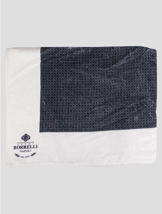 Luigi Borrelli Luigi Borrelli Dark Gray Cotton Beach Towel Dark Gray 000