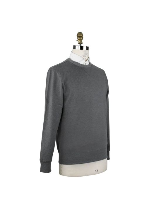 Marco Pescarolo Marco Pescarolo Gray Lycra Cashmere Ea Sweater Crewneck Gray 001