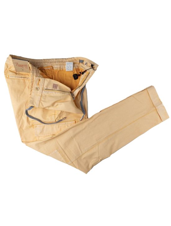 Marco Pescarolo Marco Pescarolo Orange Cotton Ea Cargo Pants Orange 001