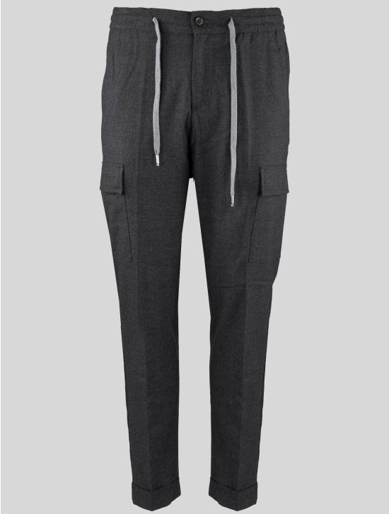 Marco Pescarolo Marco Pescarolo Gray Cashmere Ea Cargo Pants Gray 000