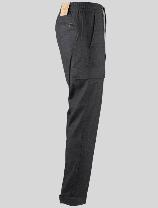 Marco Pescarolo Marco Pescarolo Gray Cashmere Ea Cargo Pants Gray 001