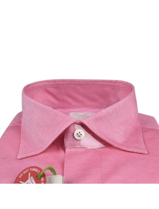 Finamore Finamore Pink Cotton Shirt Pink 001