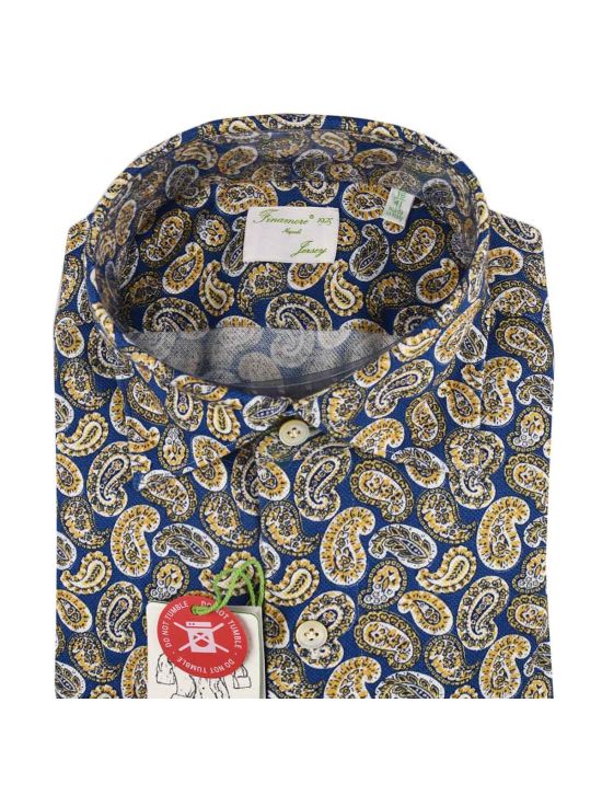 Finamore Finamore Multicolor Cotton Shirt Multicolor 001