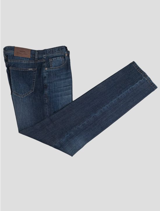 Cesare Attolini Cesare Attolini Blue Cotton Pu Jeans Blue 000