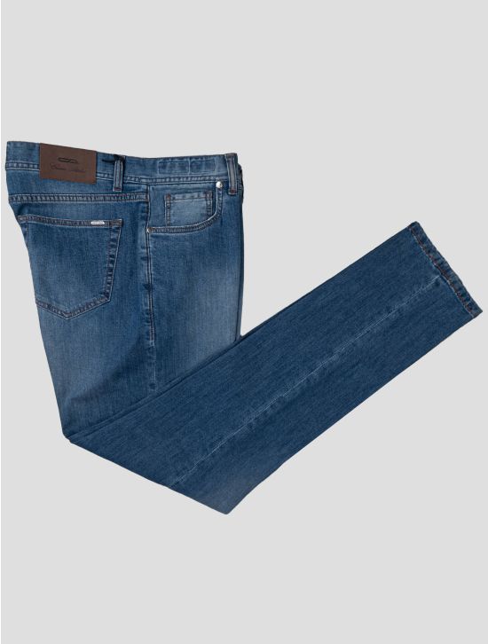 Cesare Attolini Cesare Attolini Blue Cotton Pu Jeans Blue 000