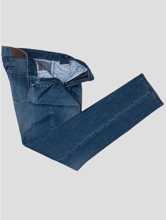 Cesare Attolini Cesare Attolini Blue Cotton Pu Jeans Blue 001