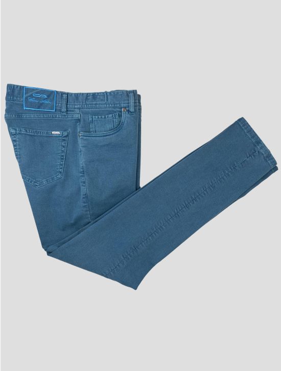 Cesare Attolini Cesare Attolini Blue Cotton Ea Jeans Blue 000