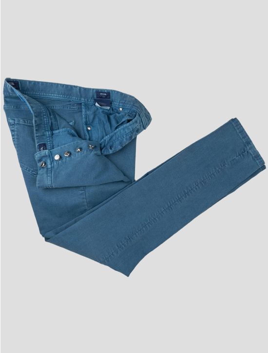 Cesare Attolini Cesare Attolini Blue Cotton Ea Jeans Blue 001