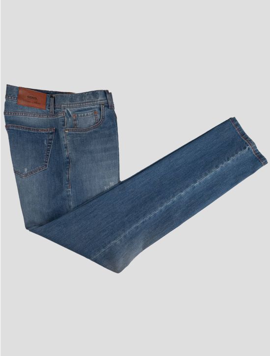 Cesare Attolini Cesare Attolini Blue Cotton Ea Jeans Blue 000