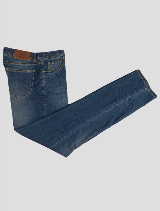 Cesare Attolini Cesare Attolini Blue Cotton Pu Jeans Blue 000