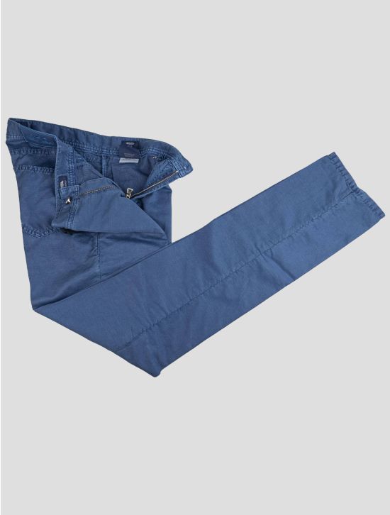 Cesare Attolini Cesare Attolini Blue Cotton Linen Ea Jeans Blue 001