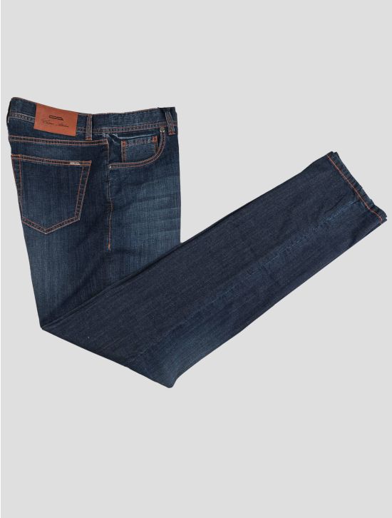 Cesare Attolini Cesare Attolini Blue Cotton Pu Jeans Blue 000