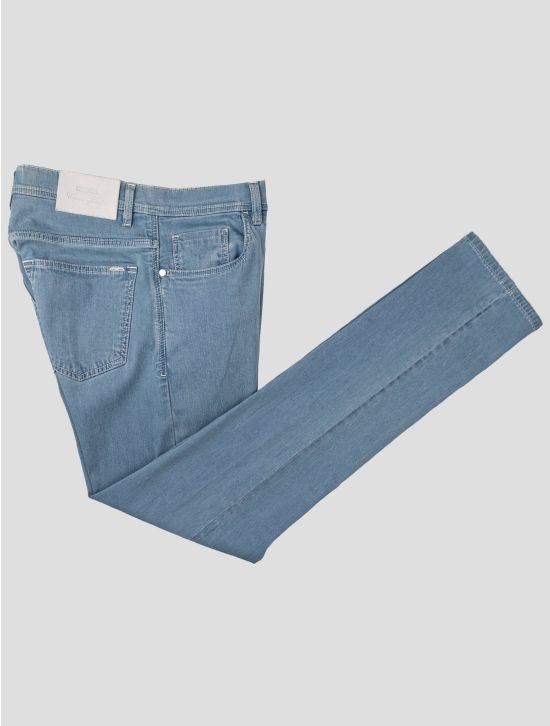 Cesare Attolini Cesare Attolini Light Blue Cotton Ea Jeans Light Blue 000