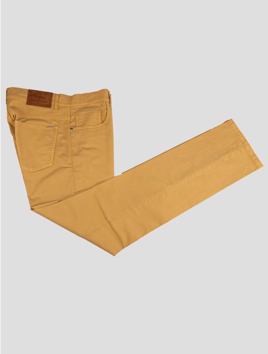 Cesare Attolini Cesare Attolini Yellow Cotton Pu Jeans Yellow 000