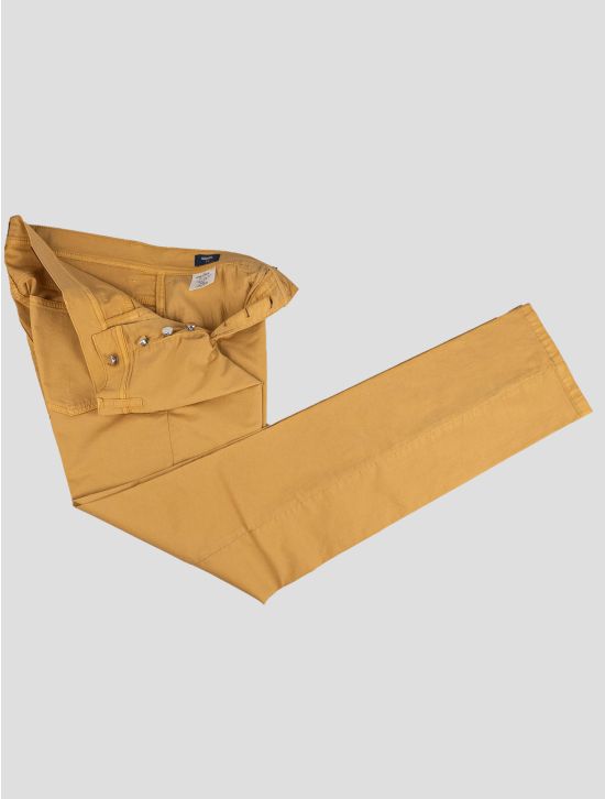 Cesare Attolini Cesare Attolini Yellow Cotton Pu Jeans Yellow 001