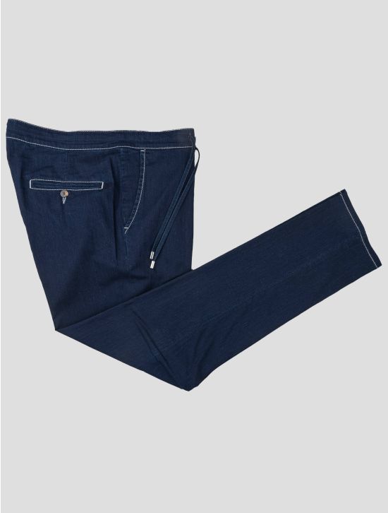 Cesare Attolini Cesare Attolini Blue Cotton Pa Pants Blue 000