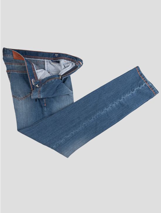 Cesare Attolini Cesare Attolini Blue Cotton Pu Jeans Blue 001