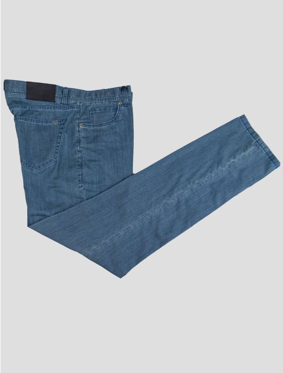 Cesare Attolini Cesare Attolini Blue Cotton Pu Jeans Blue 000