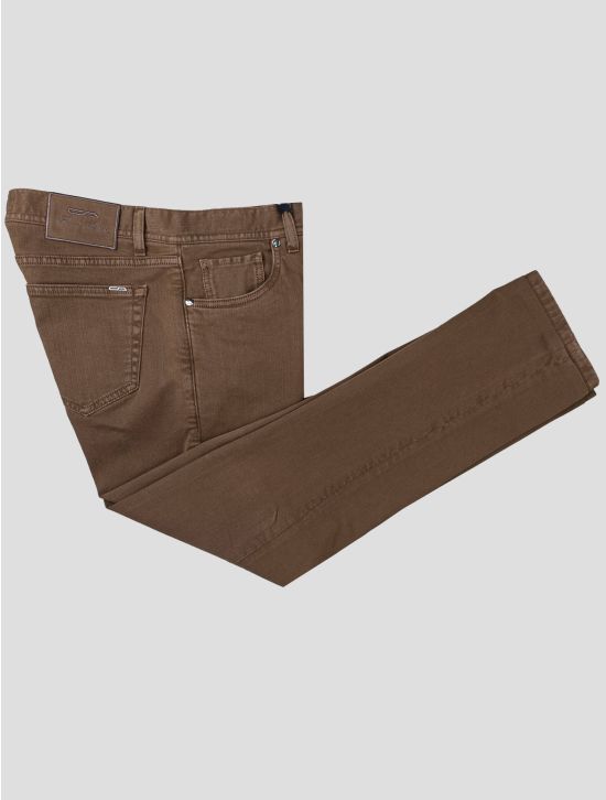 Cesare Attolini Cesare Attolini Brown Cotton Ea Jeans Brown 000