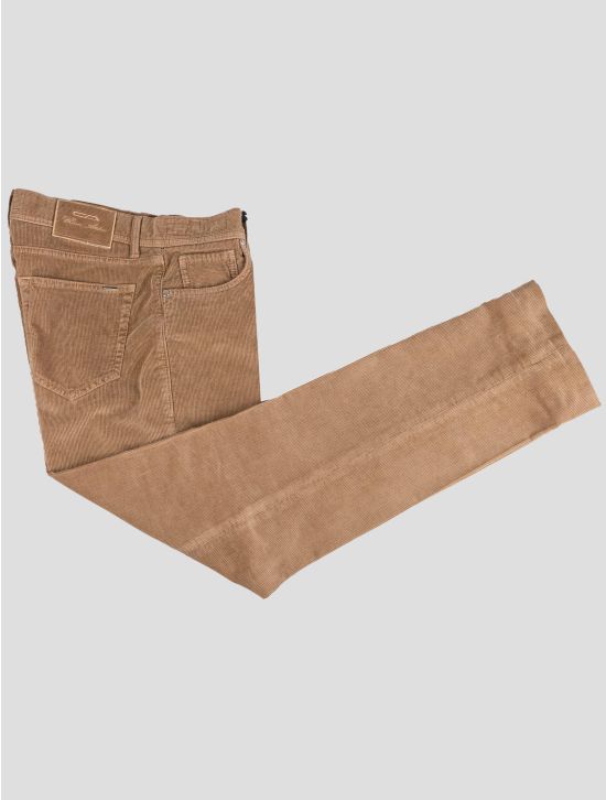 Cesare Attolini Cesare Attolini Beige Cotton Cashmere Ea Velvet Jeans Beige 000