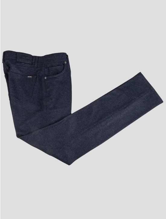 Cesare Attolini Cesare Attolini Dark Blue Virgin Wool Jeans Dark Blue 000