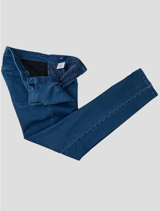 Cesare Attolini Cesare Attolini Blue Cotton Pl Ea Jeans Blue 001