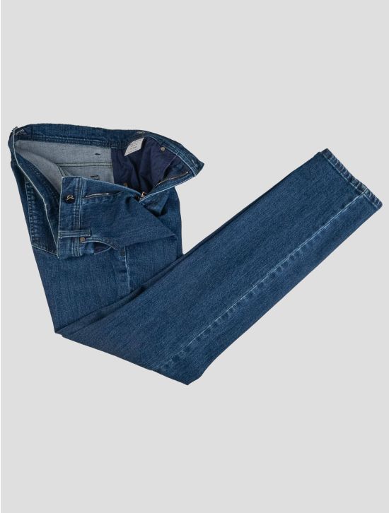 Cesare Attolini Cesare Attolini Blue Cotton Ea Jeans Blue 001