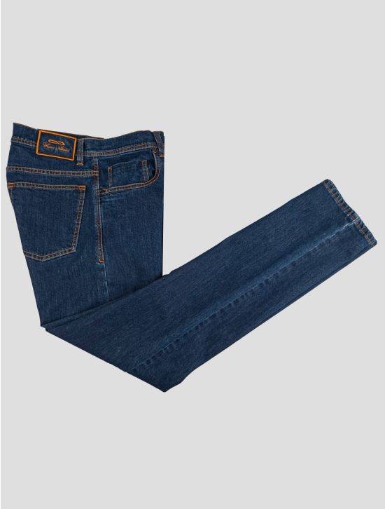 Cesare Attolini Cesare Attolini Blue Cotton Ea Jeans Blue 000