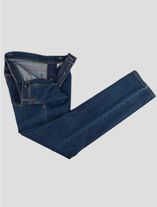 Cesare Attolini Cesare Attolini Blue Cotton Ea Jeans Blue 001