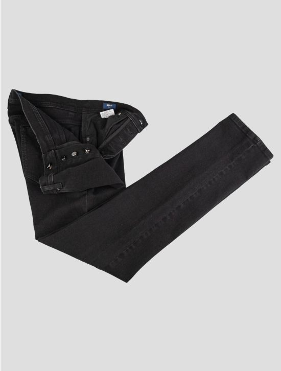 Cesare Attolini Cesare Attolini Black Cotton Ea Jeans Black 001