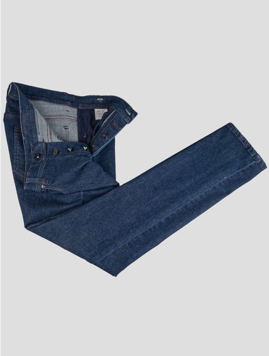 Cesare Attolini Cesare Attolini Blue Cotton Ea Jeans Blue 001