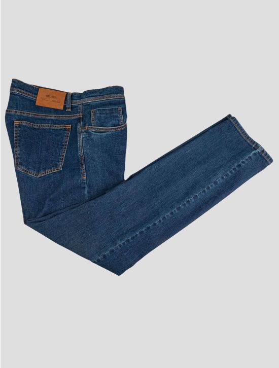 Cesare Attolini Cesare Attolini Blue Cotton Cashmere Pu Jeans Blue 000