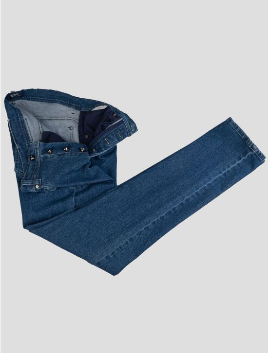 Cesare Attolini Cesare Attolini Blue Cotton Ea Jeans Blue 001