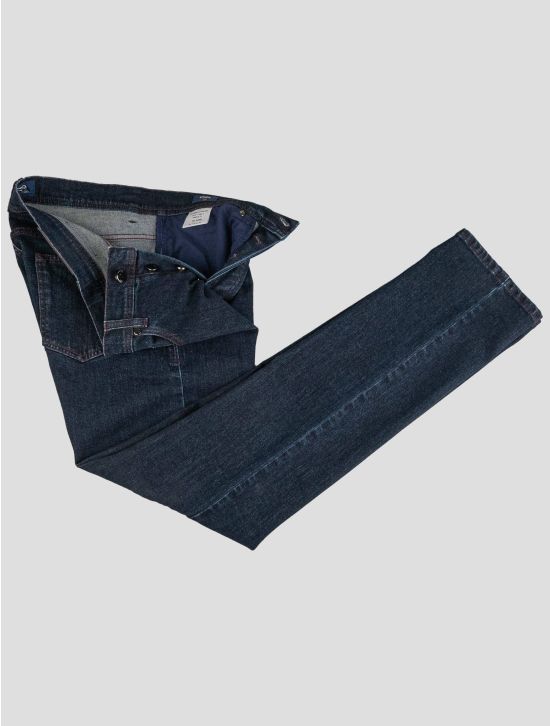 Cesare Attolini Cesare Attolini Blue Cotton Ea Jeans Blue 001