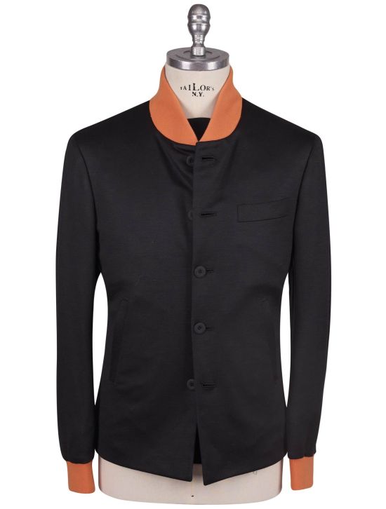 KNT Kiton Knt Black Wool Suit Black 000