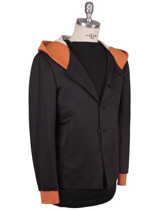 KNT Kiton Knt Dark Gray Wool Suit Dark Gray 001