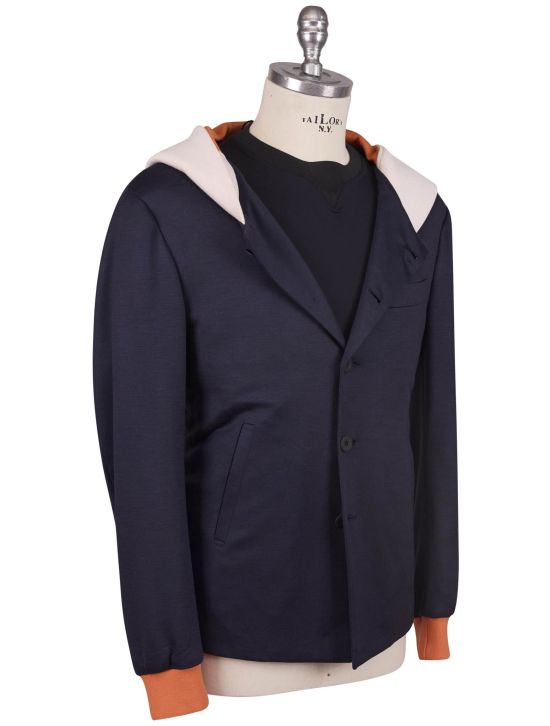 KNT Kiton Knt Blue Wool Suit Blue 001