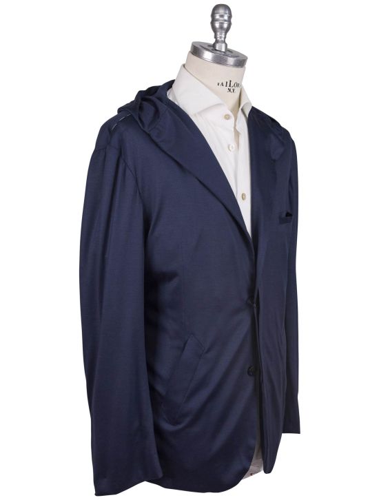 KNT Kiton Knt Blue Virgin Wool Suit Blue 001