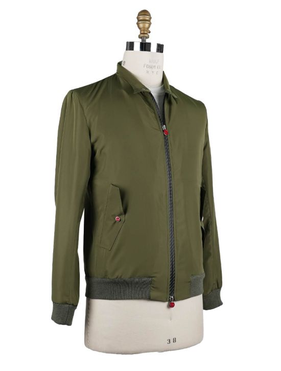 Kiton Kiton Green Pl Coat Blouson Green 001